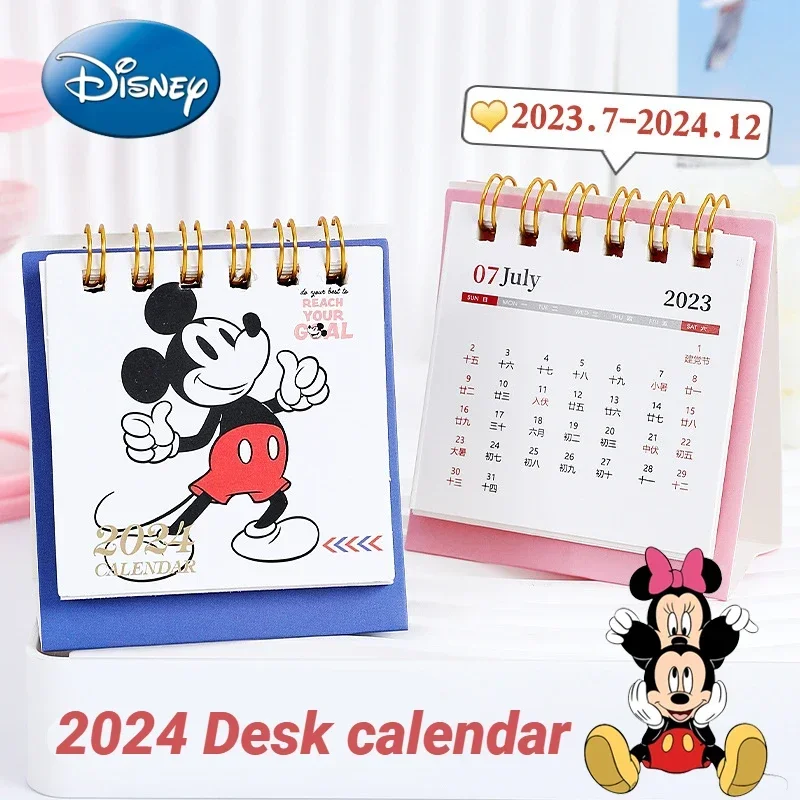 2024 Микки и Минни-Маус из мультфильма милое настольное украшение Портативные