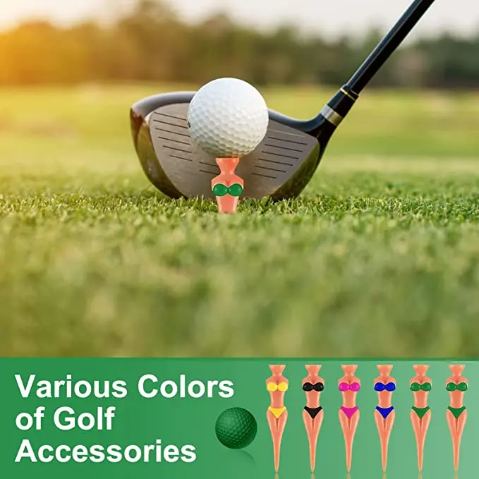 

15 Pieces Golf Ball Tee Golfing Tees Sport Fitting Training Device
