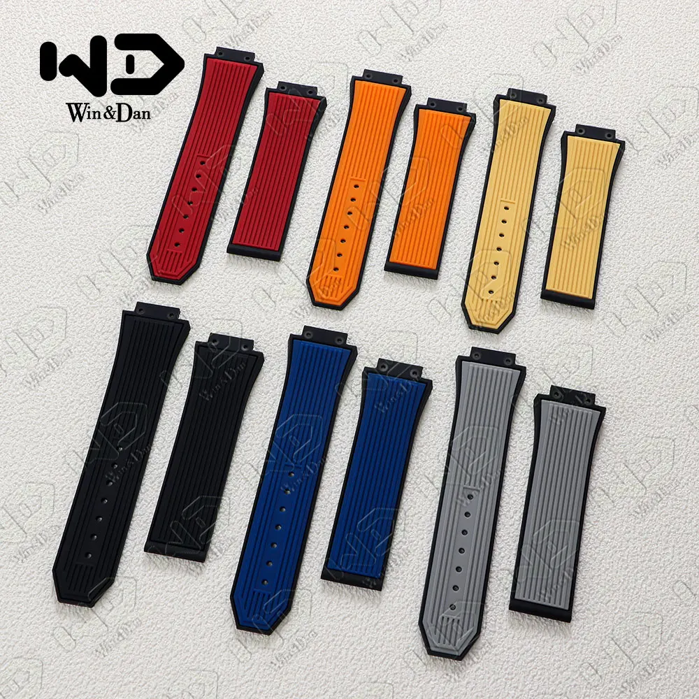 Ремешок для часов HUBLOT Hengbao Yubo BIG BANG силиконовый водонепроницаемый мужской ремешок