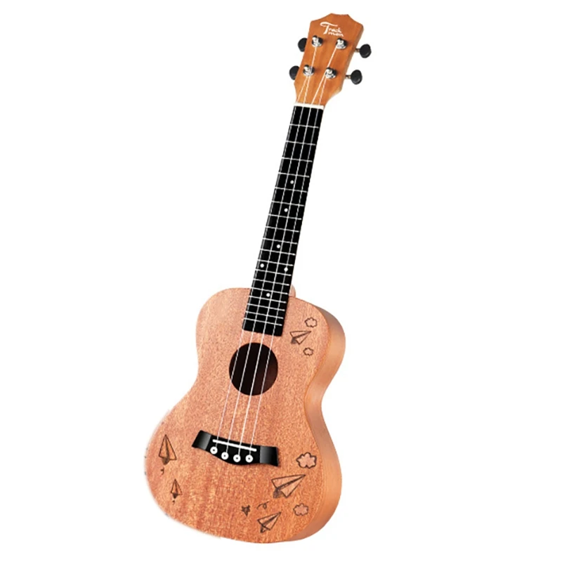

TRACKMAN 23Inch Ukulele Soprano Ukulele Concert Tenor Mini Guitarra Hawaiian Guitar for Beginner