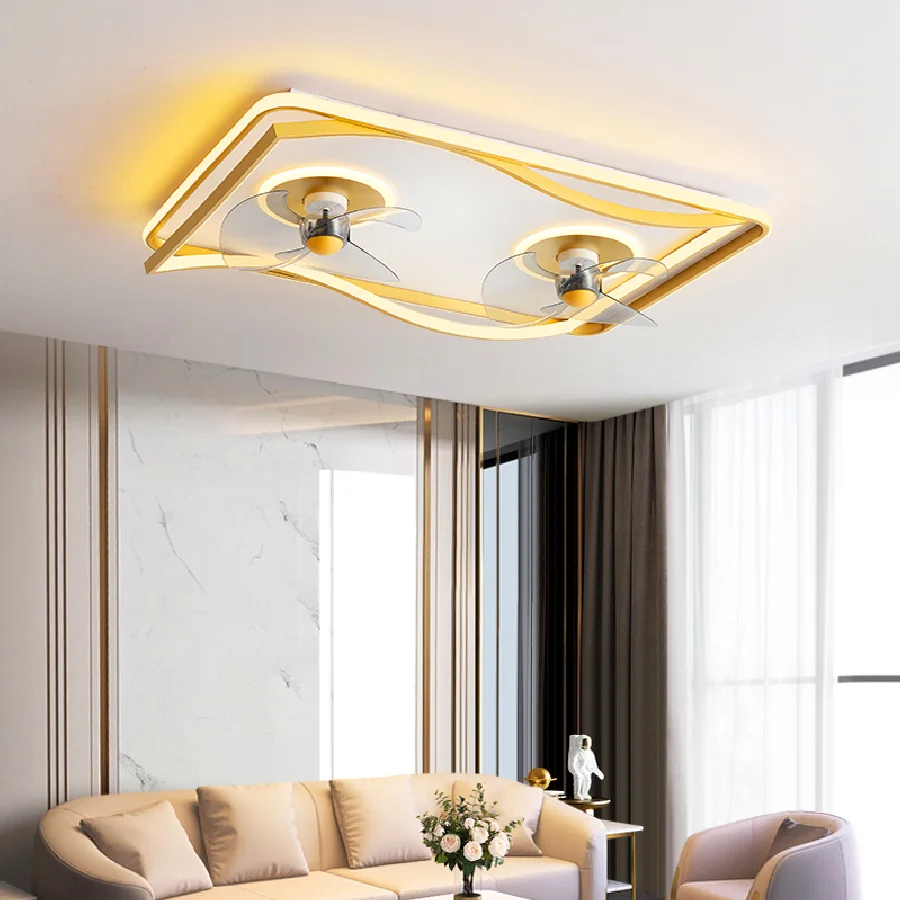 

Living room decoration bedroom decor led Ceiling fans with lights remote control dining room Ceiling fan light indoor lighting