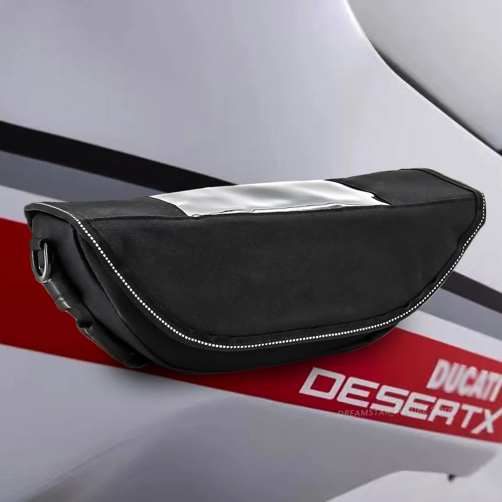 

Motorcycle Accessories Storage Handlebar bag For Ducati Desert X Desert X 2021 2022 Travel Tool bag Waterproof Bag