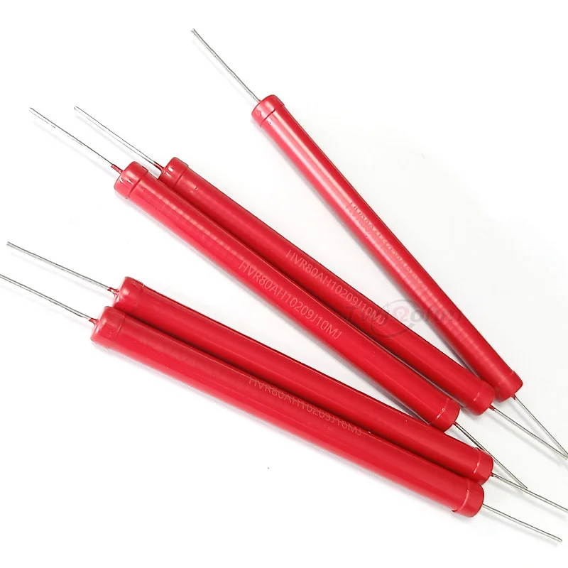 Фото Высоковольтный резистор 10 Вт HVR80, аналог Ohmite Slim-Mox, Vishay FHV-200/400 и KOA GS, толстопленочный, неиндуктивный, 100M-1G №2