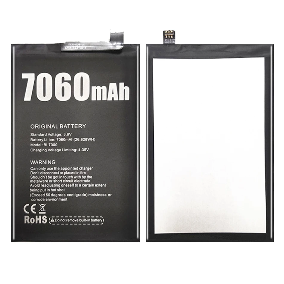 

Free tool+ BL7000 7060mAh Phone Li-ion Battery For Doogee BL7000