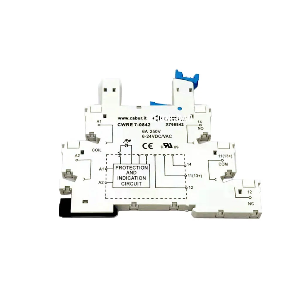 

CWRE 7-0842 HF41F-024-ZS 6A 24VDC 6.3MM