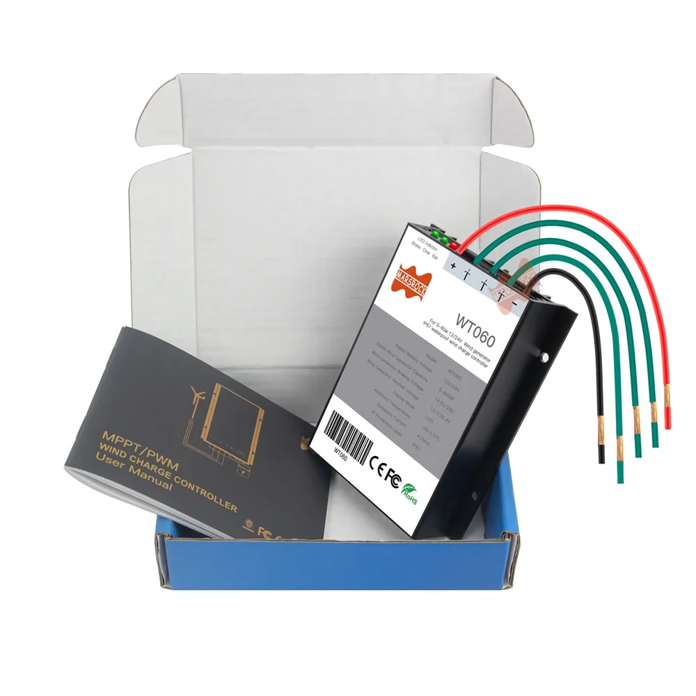 Ветряной ШИМ-контроллер 600 Вт 12 24 В автомобильное зарядное устройство