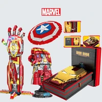 marvel avengers weapon toys thanos ironman infinity glove gauntlet mjolnir thor stormbreaker building block brick kid gift toys