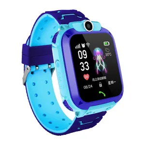 Q12 Children's Smart Watch SOS Phone Watch Smartwatch For Kids With Sim Card Photo Waterproof IP67 K