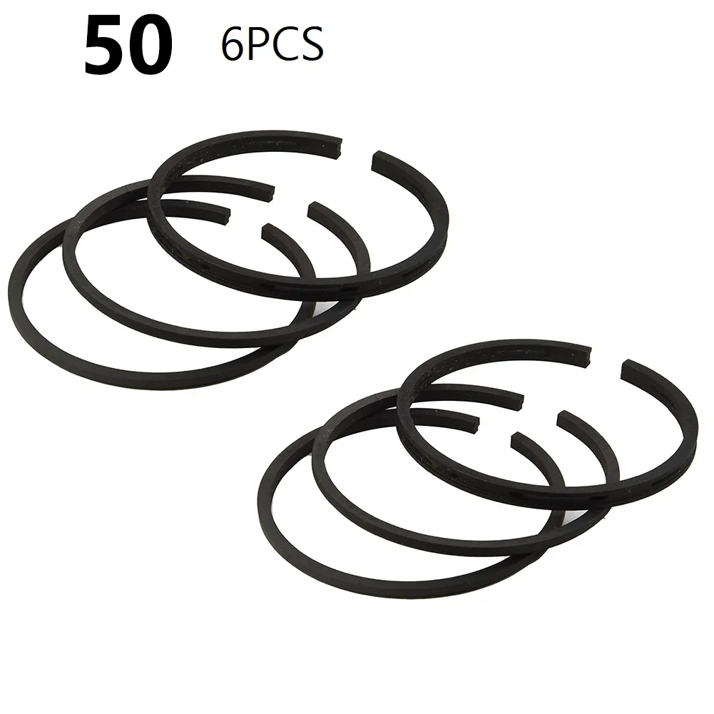 

Комплект поршневых колец для воздушного компрессора, Сменное кольцо для цилиндра масла, аксессуары для воздушного насоса, пневматические детали 50 мм 49 мм 51 мм