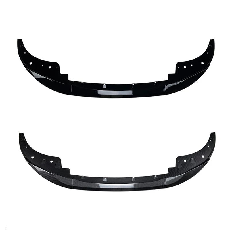 

3Pcs Car Front Bumper Splitter Lip Diffuser Spoiler Cover For -BMW G22 G23 G26 4 Series 425I 430I 2020+ MP