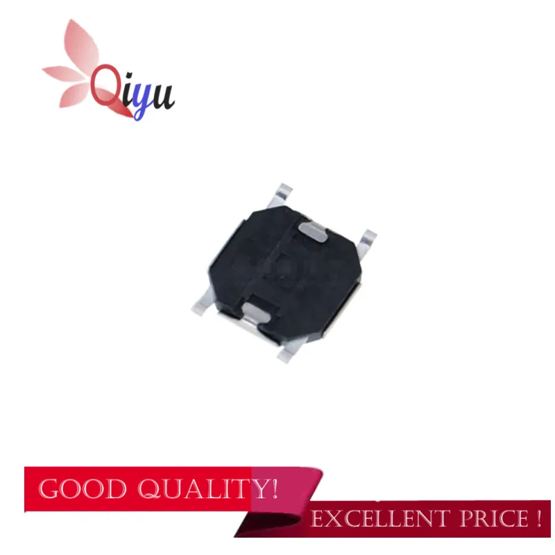 100 шт. 4*4*1 5 переключатель 4x4x четырехногая Медная головка Микро Кнопка