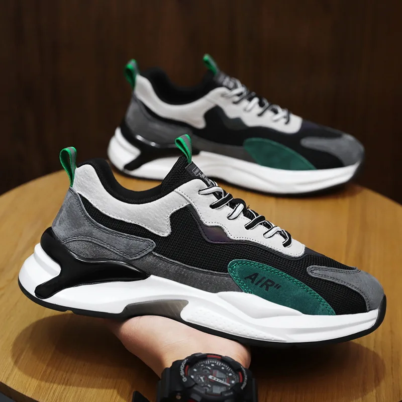 

Sports Men's Shoes Summer Breathable Running Old Shoes Wild Casual 2021 New Spring And Autumn Mesh Tide Shoes Men