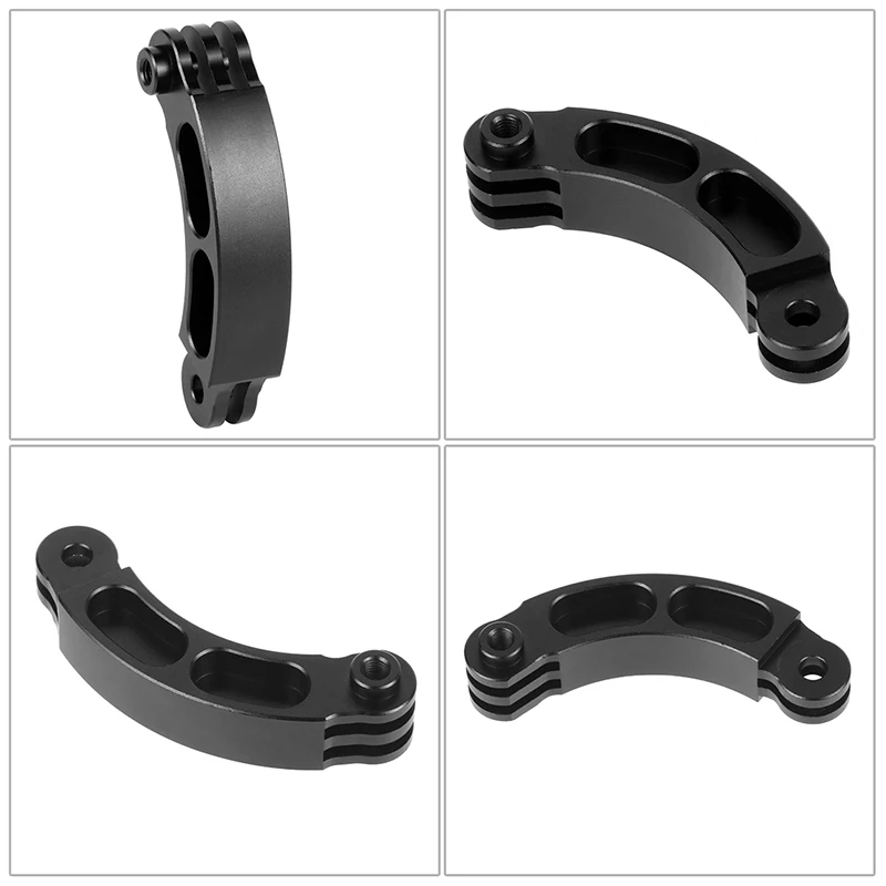 Удлинитель для шлема с коротким стержнем изогнутого типа Gopro Hero 8 7 6 5 Insta360 Sjcam