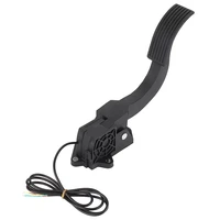 electric bicyclemotorcyclecar black foot accelerator pedal speed control brake pedal easy to install
