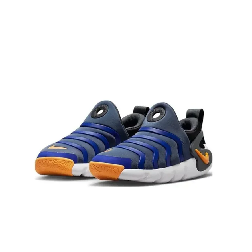 Износостойкая спортивная и повседневная обувь Nike Dynamo Go сине-серого цвета для