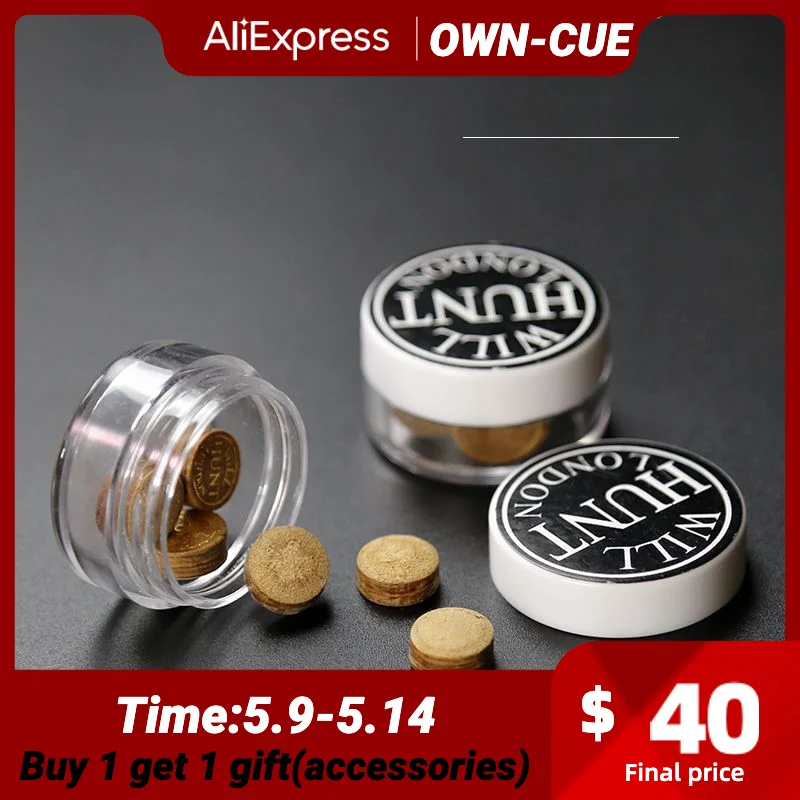 

Будет охотиться бассейн Кий несколько слоев высокого качества оригинальный наконечник для кия наконечник профессиональные бильярдные аксессуары из Англии