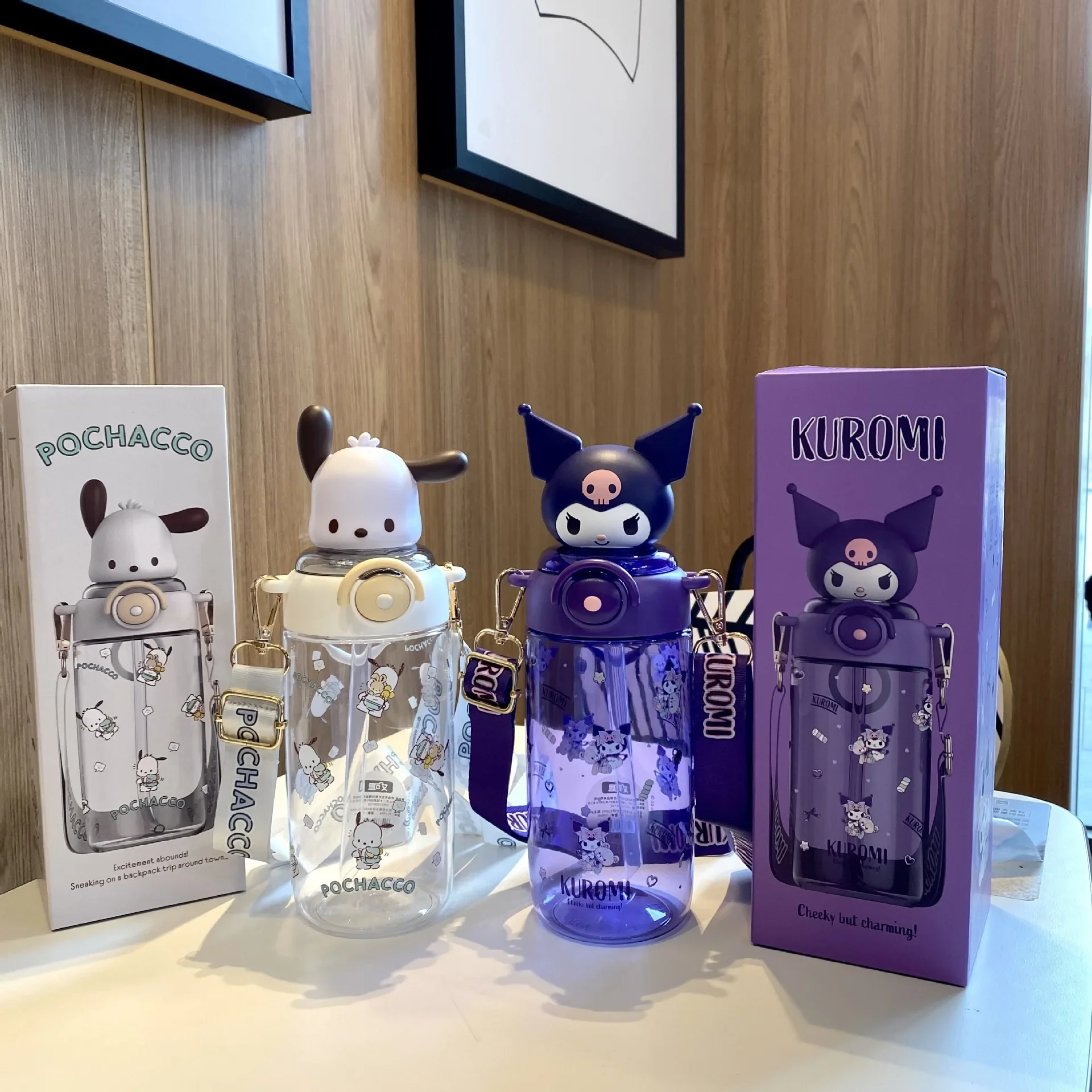 Пластиковый чайник Sanrio Melody Kuromi Hello Kitty 650 мл