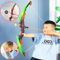 shooting outdoor sports toys childrens bow for arrow plastic set toys fun toys with sucker gift set parent child interaction