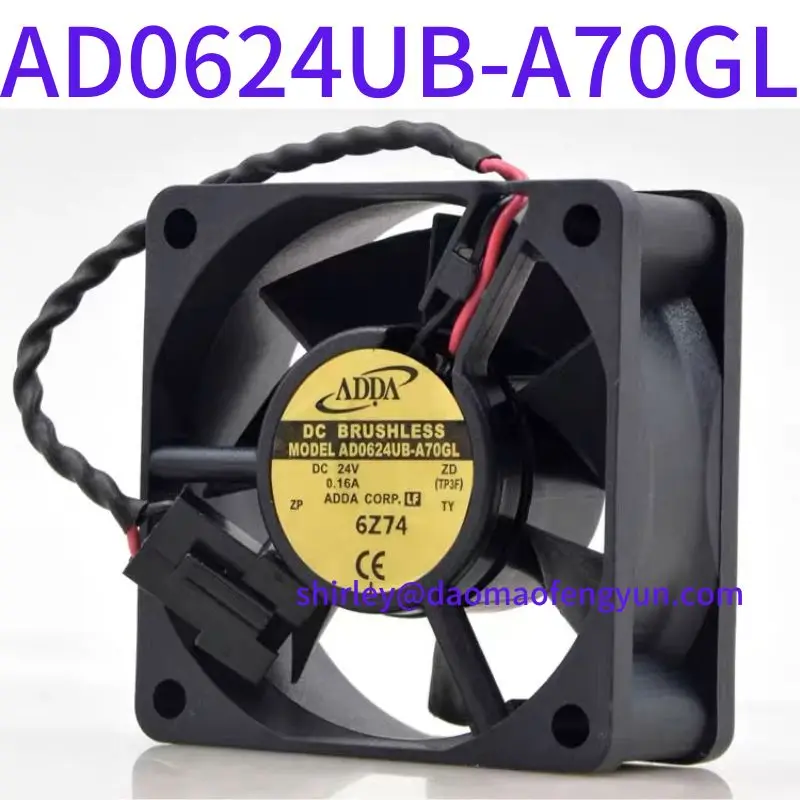 Совершенно новый AD0624UB-A70GL 24V 0.16A 6cm 6025 автоматический инверторный охлаждающий вентилятор