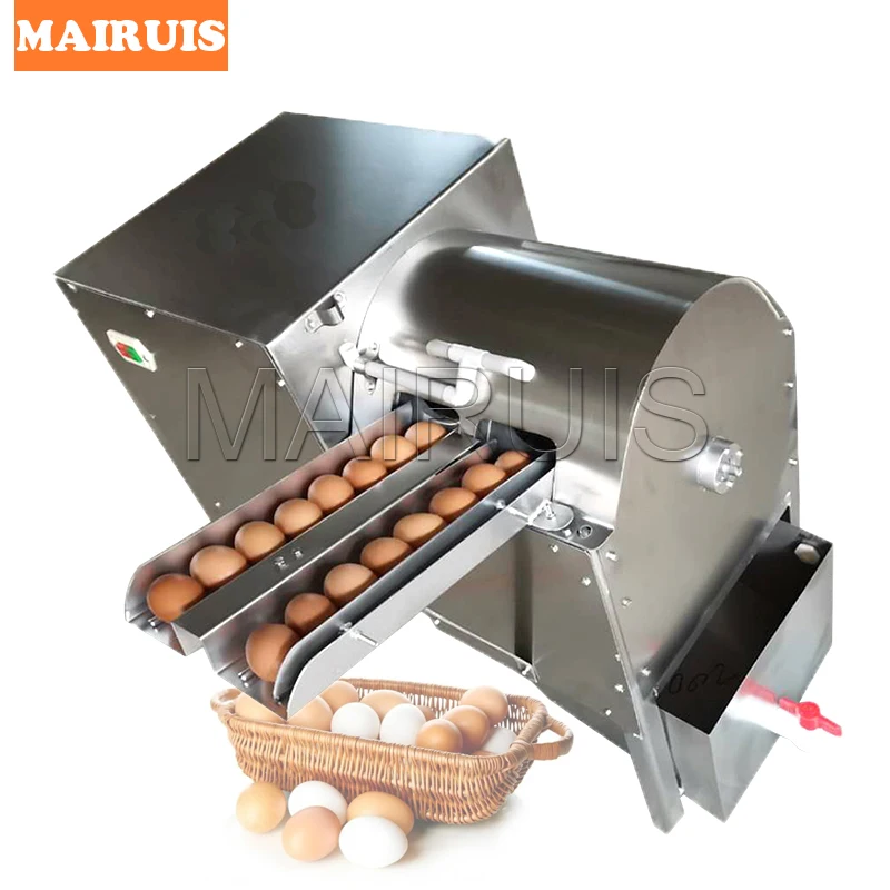 

Double Row Electric Egg Washing Machine Chicken Duck Goose Egg Cleaner Poultry Farm Equipment