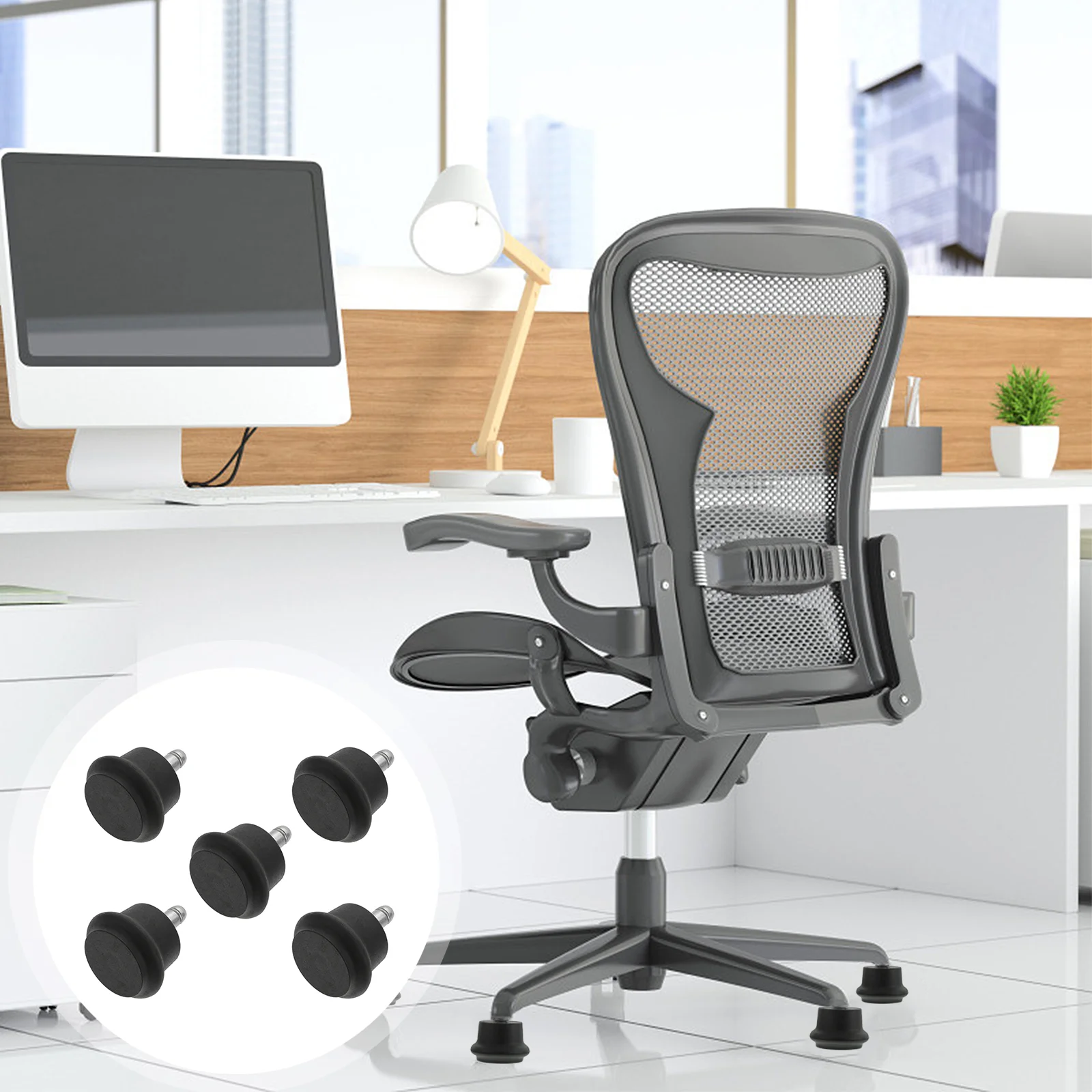 

Wheels Chair Casters Furniture Caster Office Roller Swivel Wheel Replacement Rotationrollers Carpet Desk Rubber Bed Table