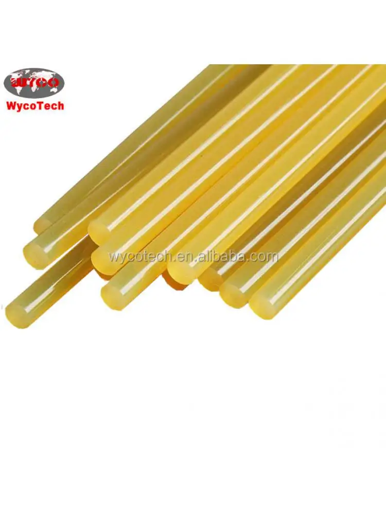 11mm Yellow Color EVA Hot Melt Glue Stick Latest Promotion Price Factory |