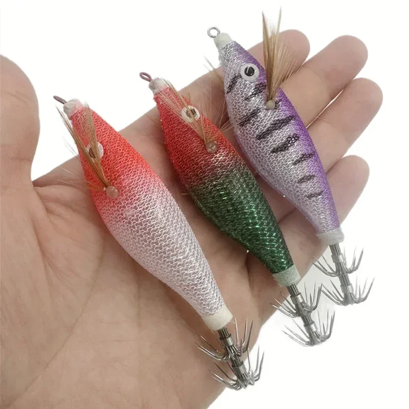 Рыболовные приманки для кальмара приманка осьминога каракатицы деревянная