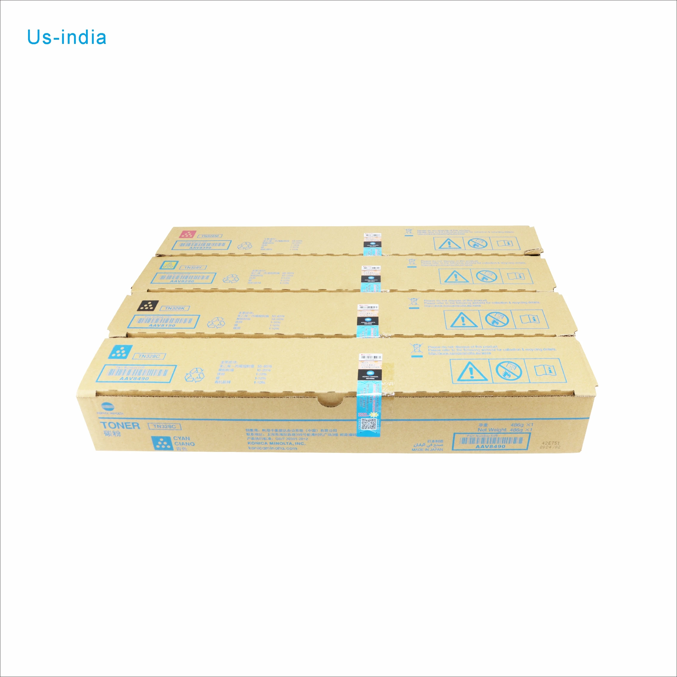 Совместимый картридж с тонером по заводской цене TN328 для Konica Minolta Bizhub C250i C300i C360i