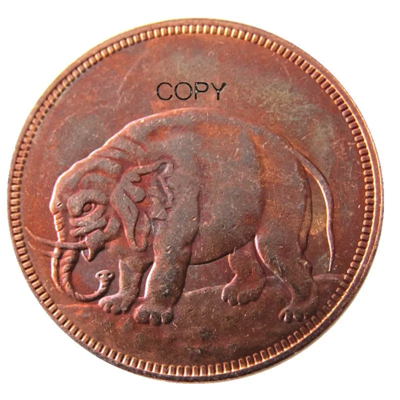 

Великобритания 1694, жетон слона из Лондона, половина Пенни, монеты в колониальном стиле, плотные монеты