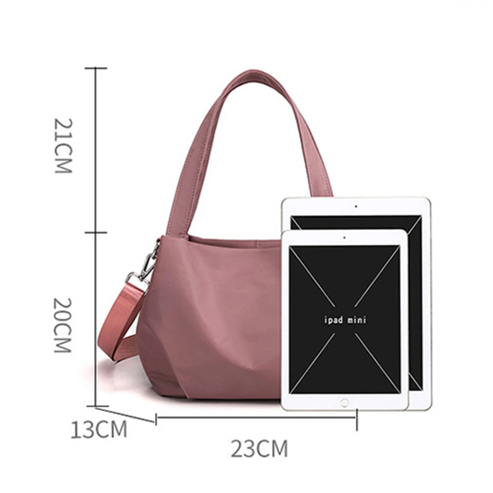 Crossbody Bags for Women 2022 Fashion Personality Waist Underarm Bag Simple and Versatile Casual Nylon Street Shot Bag