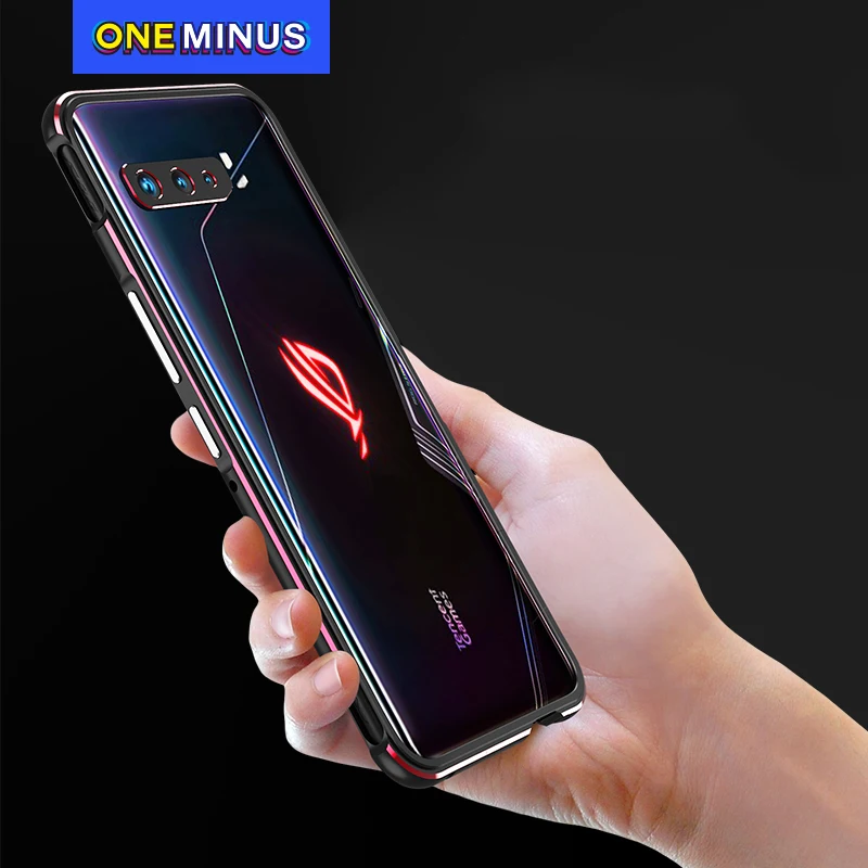 Роскошный металлический бампер для ASUS ROG Phone 3 чехол ROG3 двухцветный защитный с
