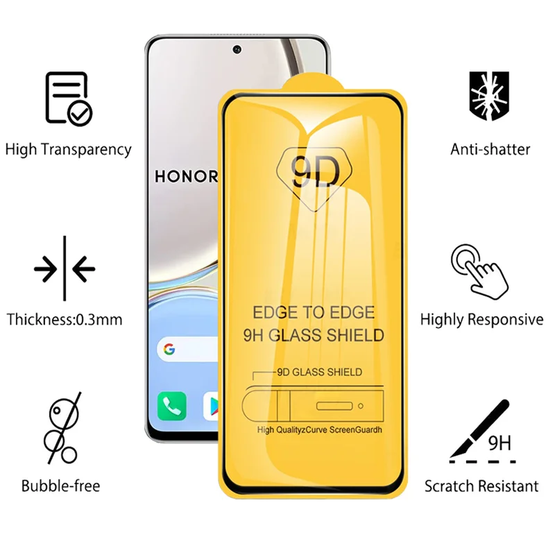 Pelicula honor magic 4 lite,Front Protective Film Honor Magic4 Lite 5G Tempered Glass Fo Honor X8 x9 Screen Protector Magic4Lite