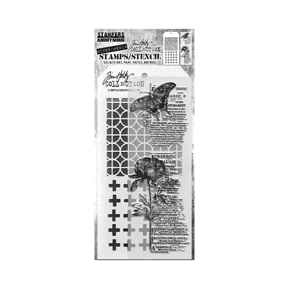 

Botanic Collage 2023 New Arrivals Clear Stamps Stencil DIY Scrapbooking Paper Craft Handmade Make Album Card Punch Embossing