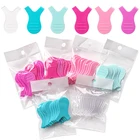 10 шт.упаковка, пластиковые кисти для ресниц