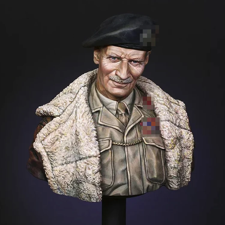 1/10 г. Бернар закон монтгомерии модель из смолы бюст GK военная тема Второй мировой