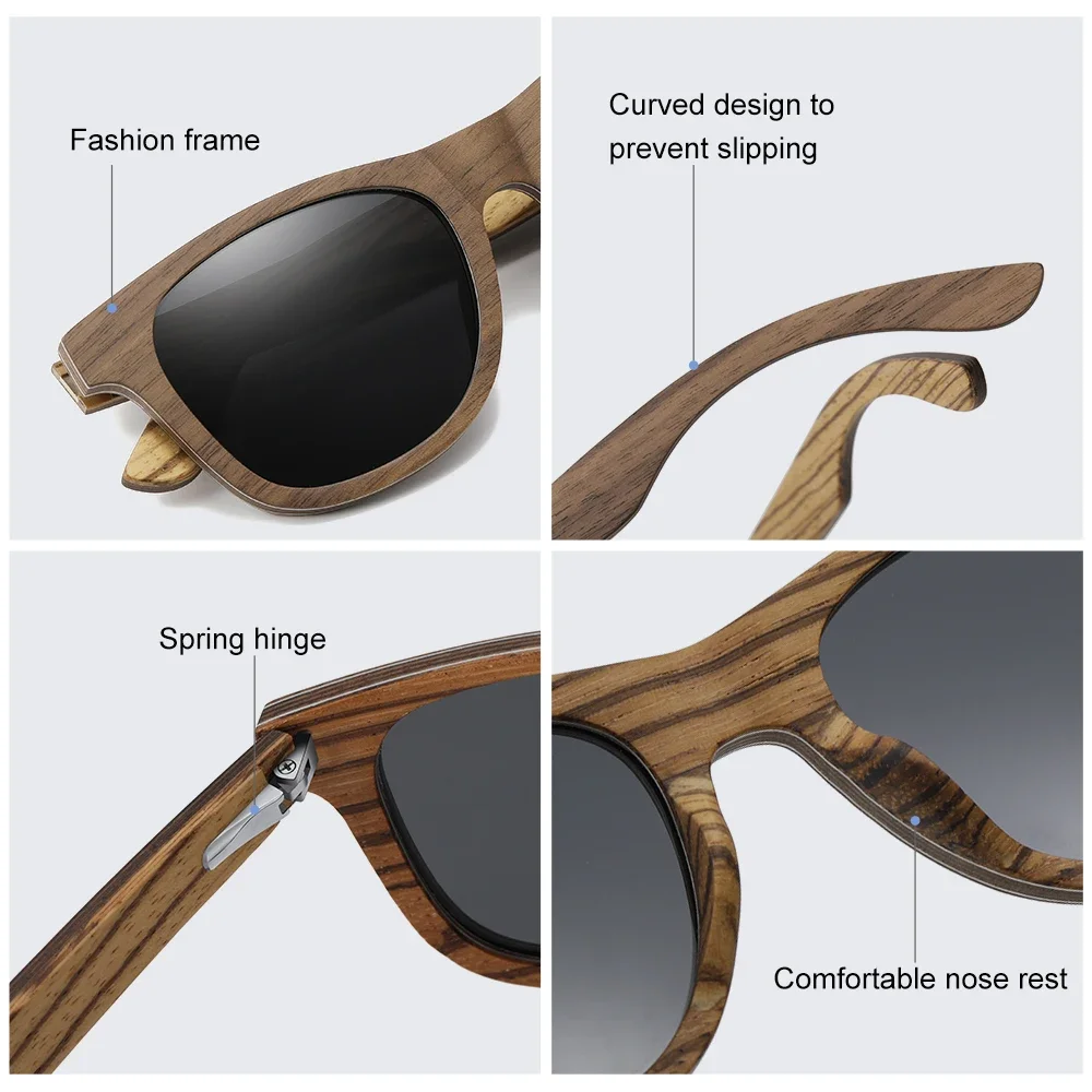 LDMZYJ брендовые Изысканные ручной работы роскошные деревянные солнцезащитные