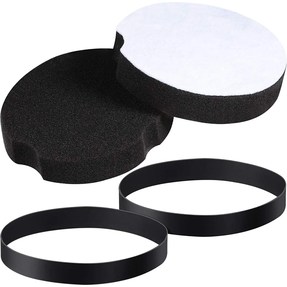

2112 Vacuum Cleaner Belt with Bissell 1604895 Replacement Belt & 2690, 1520 Vacuum Cleaner Replacement 1604896 Filter Foam