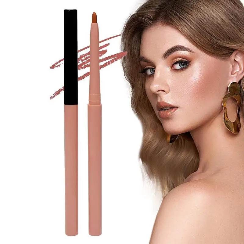 High Pigmented Waterproof Pencil Long Lasting All Day Wear Twist Up Smudge Proof No Sharpener Required Natural