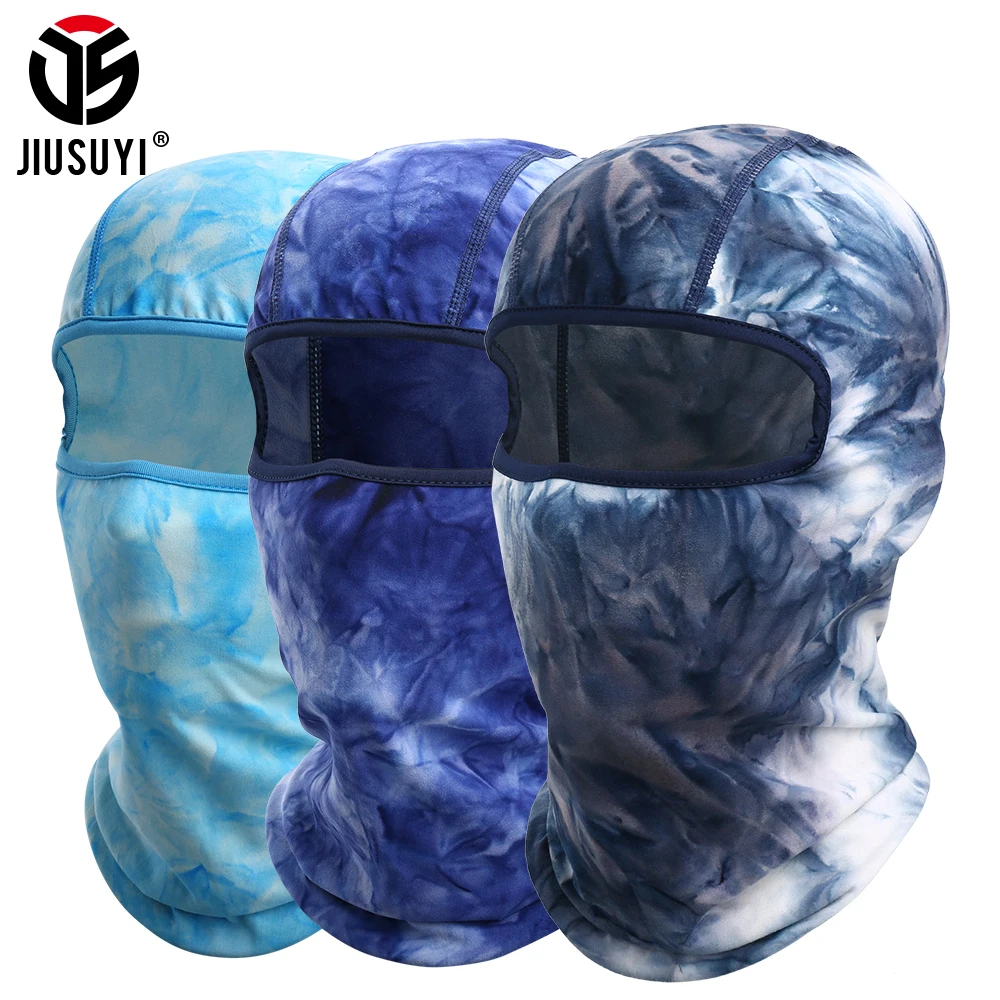 

Windproof Winter Riding Cycling Ski Snowboard Cap Helmet Liner Full Face Cover Neck Warmer Outdoor Sport Tie-dye Balaclava Masks