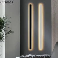 modern minimalist light and thin led wall lamp nordic corridor bedroom bedside lamp interior decorative lighting fixtures