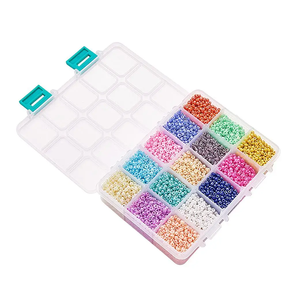 

7500x 3mm Glass Beads Jewelry Making DIY Bracelet, Necklaces