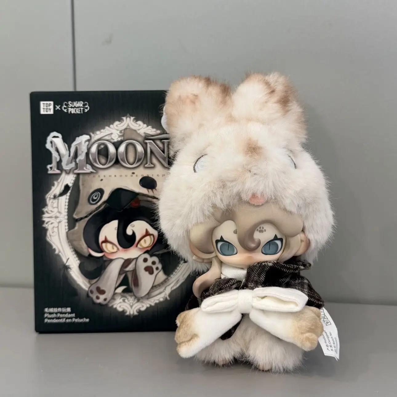 Фото TOPTOY Moonin Enveloped Night Series Blind Box: Плюшевые подвески в темном стиле, сюрприз-фигурки для автомобиля и рабочего стола, загадочные аниме-куклы, подарок №3