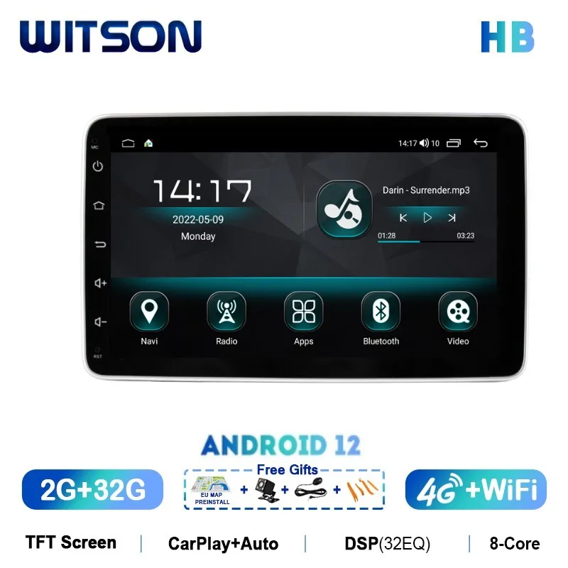 

WITSON 9 inch Autoradio Android 12 Autoradio Bluetooth For FIAT TIPO / EGEA 2019 2020 2021 Car Audio Multimidia Player WIFI DSP