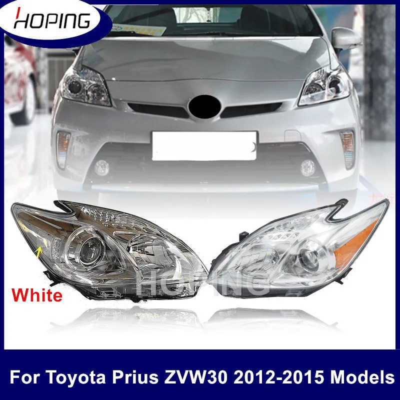 

Hoping Front Bumper Headlamp For TOYOTA PRIUS ZVW30 2012 2013 2014 2015 Front Driving Headlight Halogen Lights