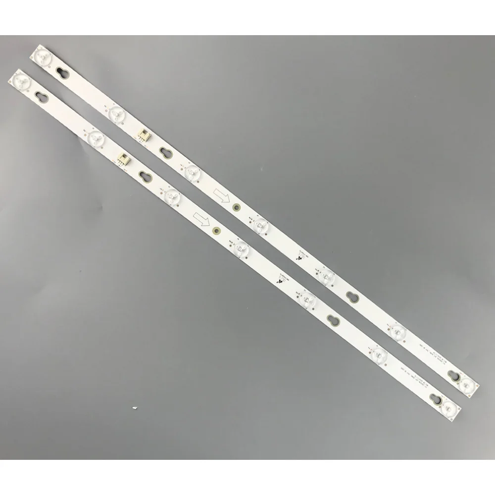 

2pcs LED Backlight Strip For TELLFUNKEN TF-LED32S19 32S3750 32HR330M07A2 V2 LVW320CSOT 32D2700 HR-56613-12785 YHA-4C-LB320T-YHL