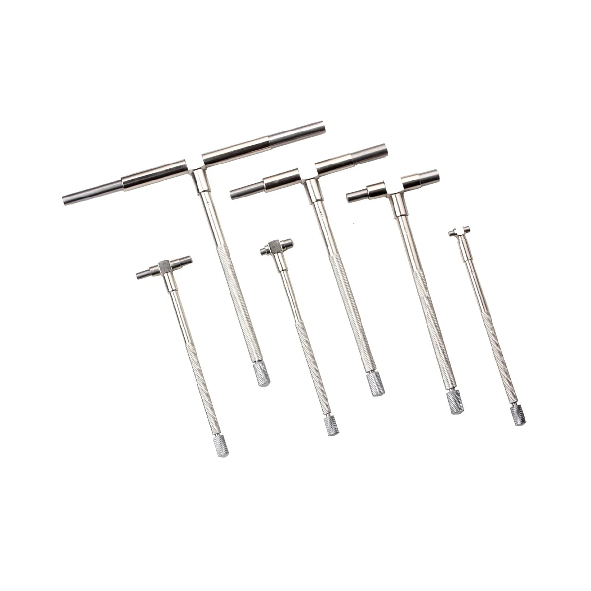 Телескопический калибр 6 шт. внутренний диаметр регулируемый 8-150 мм 5/16-6 дюймов