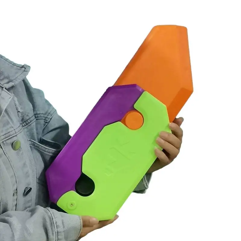 

Креативный большой 3D гравитационный моркови Φ 40 см, огромный гравитационный игрушечный нож, сенсорное пространство, для детей и взрослых