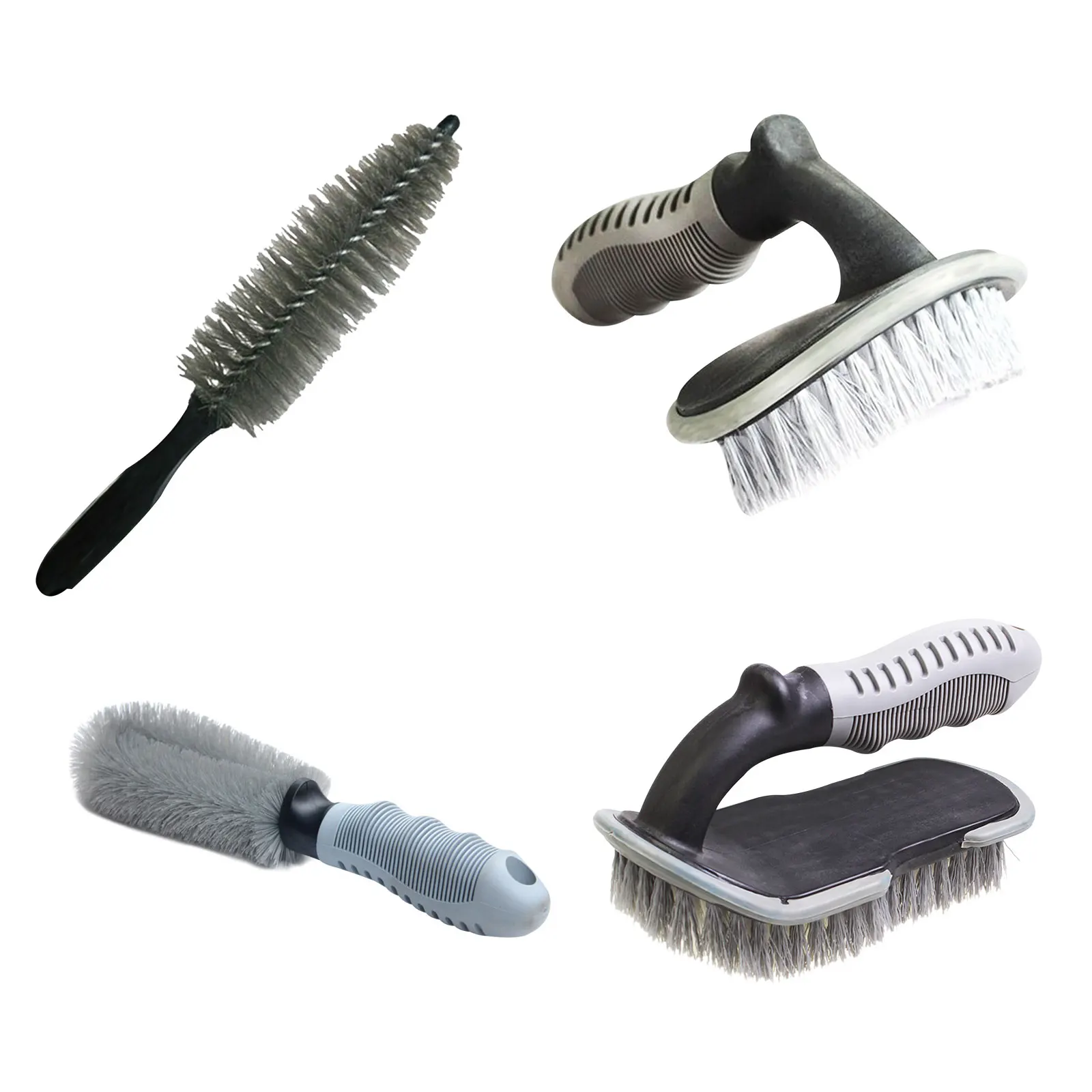 

Tire Brush Removing Dirt Debris Non Slip Handle Design Cleaning Hub Brush T-Shaped Handle Removing Dirt