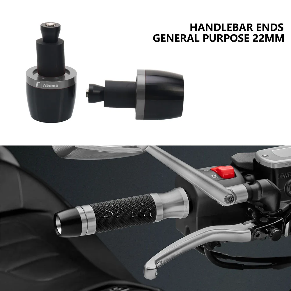 

For Honda HORNET Hornet 600 Motorcycle High Quality CNC Aluminum Universal Handlebar Grips Bar Ends Cap Counterweight Plug Slide