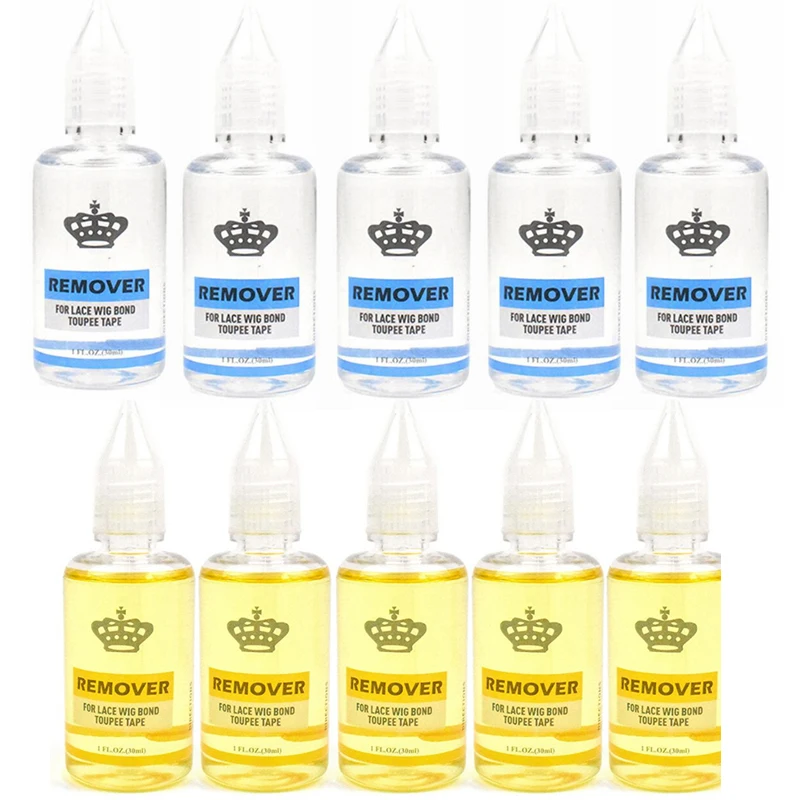 lace front wig glue remover 30ml transparent glue remover For Lace Bond Toupee Skin Weft Tape Invisible Adhesive Hair Extension